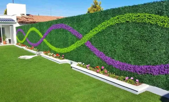 Follaje Artificial Muro exterior de Dise&ntilde;os Monterrubio